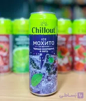 نوشیدنی گازدار موهیتو انگور و نعناع 450 میل chillout