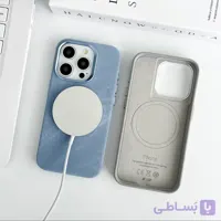 قاب پارچه ای مگ سیف دار iPhone 15 pro max