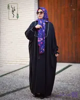 مانتو بلند کرپ الیزه مدل نازدانه