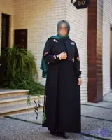 کت و سارافن مخمل کبریتی مدل نسیم