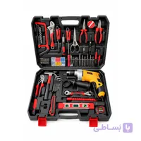 کیت دریل برقی 125 عددی 710 وات GRT مدل G2016-125KIT