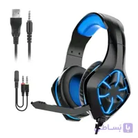هدفون گیمینگ GS-1000 دارای RGB