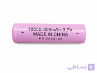 باتری 3.7 ولت 800 میلی امپر 18650 مارک RSC