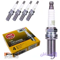 شمع سوزنی پلاتینیوم پایه بلند ان جی کی NGK 5018-LFR5A-GP جی پاور ژاپن | اورجینال (1عددی)
