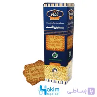 بیسکویت با آرد گندم با تزئین کنجد رژیمی و بدون قند(جدید)
