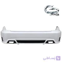 سپر عقب اسپرت سمند طرح لکسوز فایبرگلاس