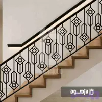 نرده راه پله مدل نگین