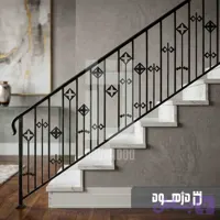 نرده راه پله مدل گلستان