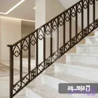 نرده راه پله مدل گوتیک