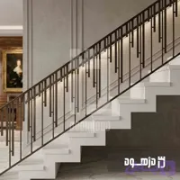 نرده راه پله مدل باران