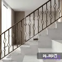 نرده راه پله مدل شعله