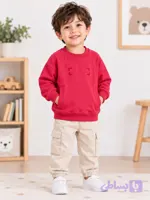 بلوز تک پاییزه پسرونه مدل جیبدار_2370