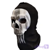 ماسک ایفای نقش مدل گوست طرح بازی کال آف دیوتی ghost face mask ارسال رایگان