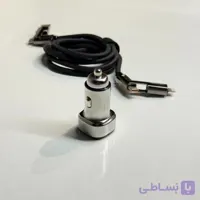 شارژر فندکی به همراه کابل تبدیل شونده 200W / PD(200وات واقعی)
