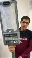 چراغ خورشیدی ۲۰۰ وات خیابانی پلن سر خود