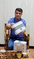 لانچ‌باکس برقی غذا ۲ کاسه زیویین مدلdhf_co2