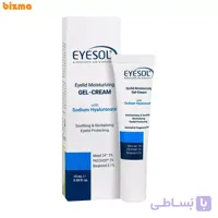 ژل کرم مرطوب کننده پلک و دور چشم آیسول حجم 15 میلی لیتر
