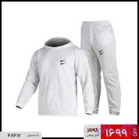 ست مردانه هودی و شلوار Nike ساده مدل 48617