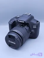 دوربین دست دوم Canon EOS 2000D با لنز Canon EF-S 18-55mm III، کارکرد حدود 400 شات