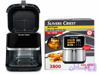 سرخ‌کن دوالمنت بدون روغن سیلور کرست مدل SC-1010