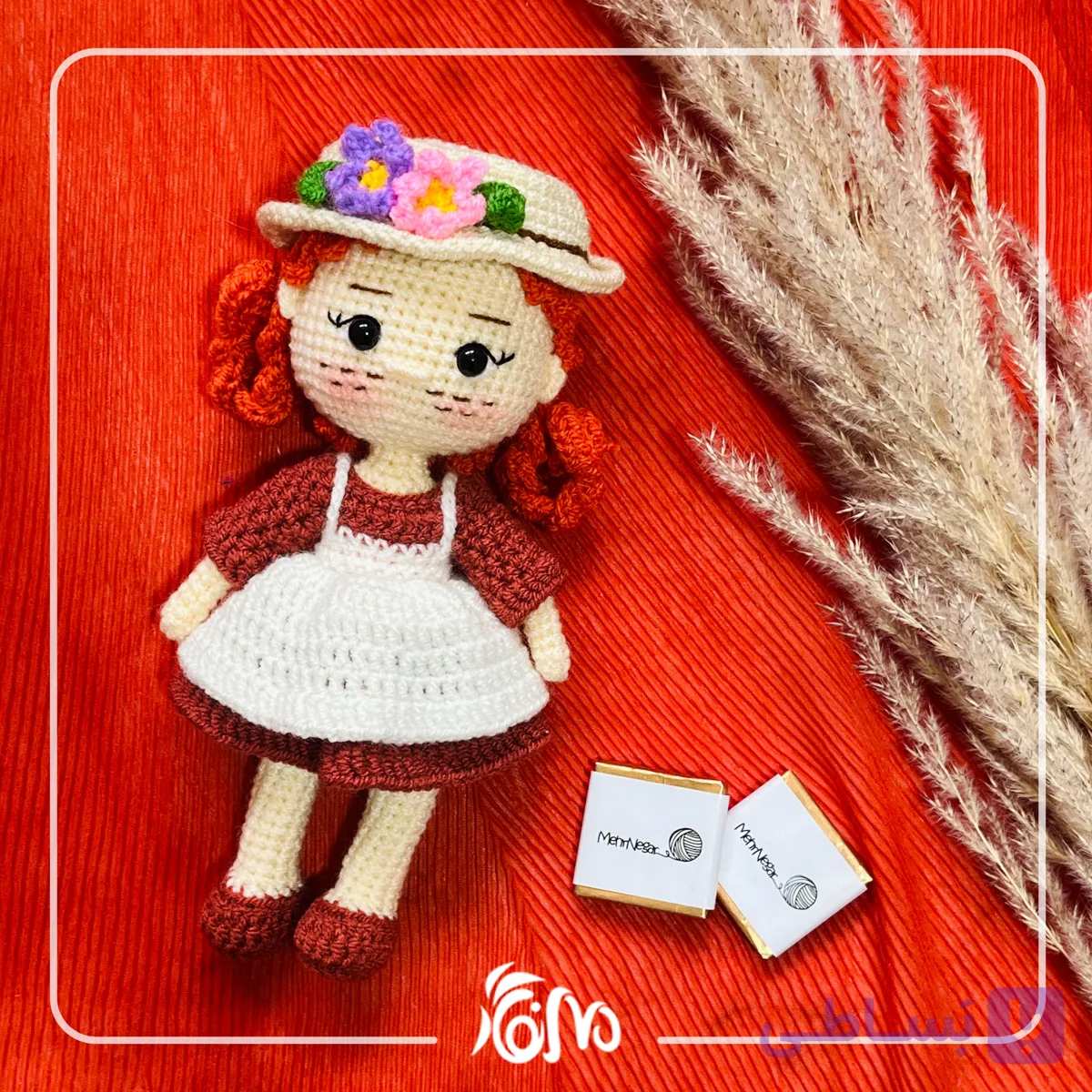 عروسک انشرلی بافتنی و دستباف | Anne of Green Gables