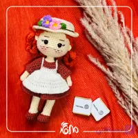 عروسک انشرلی بافتنی و دستباف | Anne of Green Gables