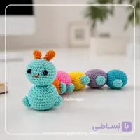 عروسک هزارپا دستباف مهرنگار