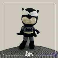 عروسک بتمن بافتنی و دستباف | Batman | مهرنگار