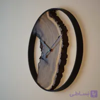 ساعت دیواری روستیک چوبی_ 45 سانتی متر