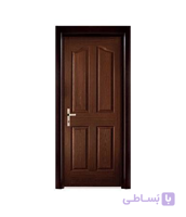 درب داخلی HDF چهار قاب ابرویی