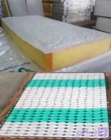 اسکلت پاکتی+فریم+اسفنج کناره سایز 90×200
