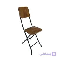 صندلی تاشو سفری مدل چوب MDF مربع