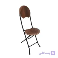صندلی تاشو سفری مدل چوب MDF گرد
