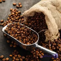 دانه قهوه روبوستا اندونزی رست شده