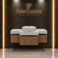 کابینت روشویی مدرن مدل ۱۱۰۸؛ طراحی سفارشی و خاص برای شما