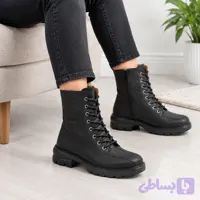 بوت چرم زنانه کد 710