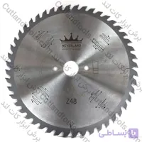 صفحه برش الماسه 25 سانت چوب بر نورلند NEVERLAND 250×2.8×2.0x30x48T