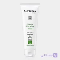 ماسک ماچا و خاک رس ماسکورا Maskura renew Matcha Clay Mask 100ml