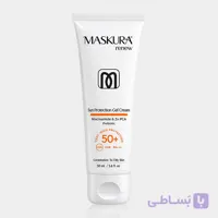 کرم ژل ضد آفتاب پوست چرب ماسکورا Maskura renew Sun Protection Gel Cream For Combination & Oily Skin 50ml