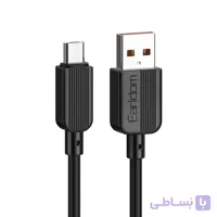 کابل شارژ فست میکرو USB ارلدام EC-183M | طول ۱ متر, ۲.۴ آمپر