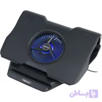 پایه خنک کننده لپ تاپ هترون مدل HCP132 | فن بزرگ سایلنت | مناسب لپ‌تاپ تا 17 اینچ