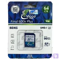کارت حافظه ویکومن viccoman SDXC 64GB 90 MB/S 600X U3