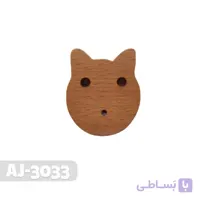 دستگیره چوبی کمد طرح حیوانات کد AJ-3033