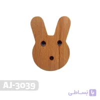 دستگیره چوبی کمد طرح حیوانات کد AJ-3039