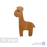 دستگیره چوبی کمد طرح حیوانات کد AJ-3040