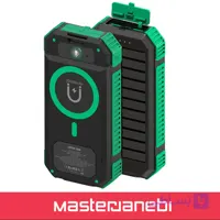 پاوربانک خورشیدی 10000 گرین لاین GNSOLTX10PBK Green Lion Solar Trex 10000mAh Power Bank PD 20W
