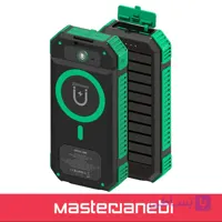 پاوربانک خورشیدی 20000 گرین لاین GNSOFLX20PBK Green Lion Solar Flex Power Bank