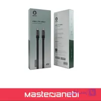 کابل سیلیکونی گرین لاین GNSLCCTCBK Green Lion Liquid Silicone Cable USB-C to USB-C 60W