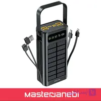 پاوربانک خورشیدی 30000 گرین لاین GNSOL49PB30BK