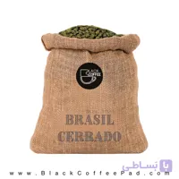 دانه قهوه سبز برزیل سرادو گارسیا عربیکا — عربیکای تخصصی برای برشته‌کاری حرفه‌ای